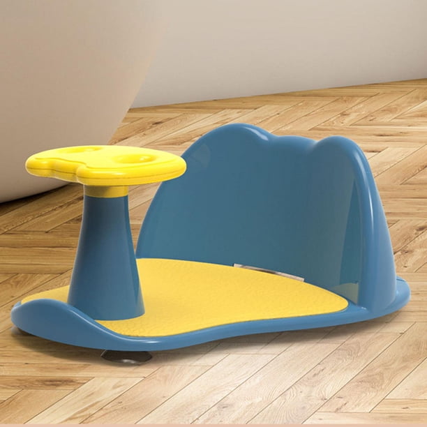 Asiento de baño para bebés Yotijar contorneado abierto amarillo