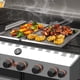 thumbnail image 5 of Plancha de acero inoxidable, placa de parrilla cuadrada, placa de parrilla 2 en 1, placa de parrilla antiadherente para verduras, suministro de parrilla, 5 of 7