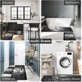 thumbnail image 4 of Grey Kitchen Rugs and Mats Non Skid Washable Set of 2, Happy Halloween Moon Castle Trees Kitchen Mats for Floor, October Holiday Spooky Trick or Treat Under Sink Kitchen Runner Rug, 4 of 6