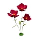 thumbnail image 3 of Flores gigantes para bodas, arreglos florales para bodas, 1,40 m, realistas, versátiles. Vino tinto, 3 of 9
