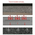 thumbnail image 2 of 6mm 500x2000mm 20〃x79〃 Auto Car Truck Firewall Heat Sound Deadener Insulation Mat, 2 of 7