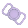 thumbnail image 2 of Methold Funda protectora de silicona para mascotas, buscador de GPS, y gato, lazo para Airtags para Locator Tracker, Suministros para perros Taro morado Methold PT000451-11B, 2 of 6