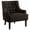 Chocolate, variant on Lexicon Charisma Upholstered Accent Chair in Indigo