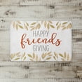 thumbnail image 2 of Creative Products Happy Friendsgiving Gold Leaves 27x18 Floor Mat, 2 of 2