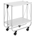 thumbnail image 1 of 2 Tier Folding Bar Cart, 1 of 6