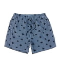 thumbnail image 5 of uublik Mens Board Shorts Swimwear Quick Dry Swim Shorts Bathing Suits for Men Swimwear Board Shorts with Pockets Blue, 5 of 6
