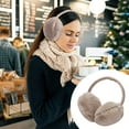 thumbnail image 4 of Adjustable Winter Earmuffs Soft Warm Ear Thermal Covers For Cold Weather Activities Comfortable Design, 4 of 5