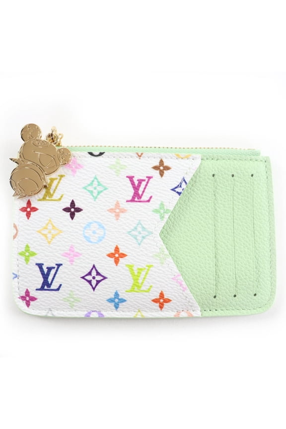 Pre-Owned Louis Vuitton MURAKAMI M13800 Portecartoromie LV Monogram Empreinte Leather...