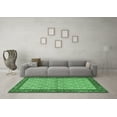 thumbnail image 3 of Ahgly Company Indoor Rectangle Persian Emerald Green Traditional Area Rugs, 5' x 8', 3 of 4