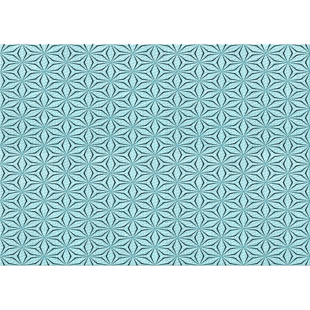 Ahgly Company Tapis d'Aire Rectangulaires d'Intérieur Lavables à la Machine, Style Transitionnel, Vert Profond, 8 Pieds x 10 Pieds
