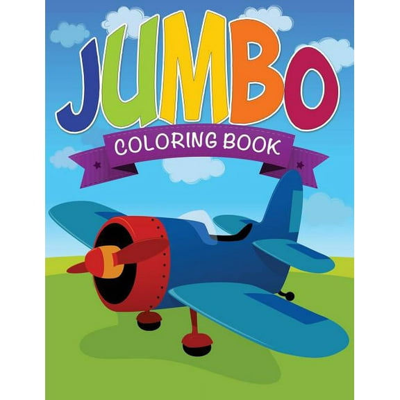 Jumbo Coloring Book, (Paperback)