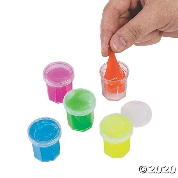 Mini Noise Putty Party Favors, 48 Pieces