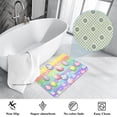 thumbnail image 3 of Easter Polyester Non-Slip Machine Washable Bath Rug Indoor Rug Door Carpet, 3 of 6