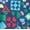 Blue Cove Icons, variant on Baby & Toddler Girls Tee with Long Sleeves, Sizes 0M-5T