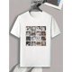 thumbnail image 1 of Cats Print, Men's Round Crew Neck Short Sleeve Tee, Casual T-shirt, Casual Comfy Lightweight Top for Summer, Casual Sports Fashion, Casual Sporty Tee, Comfy Tee, 1 of 6