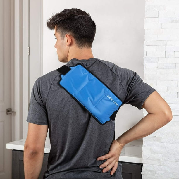 Gel Cold & Hot Pack 14" X 6" Reusable Warm or Ice Pack for Injuries