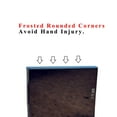 thumbnail image 2 of Welding Helmet Lens Hood Filter Shade 11 2"x 4-1/4". Deep Infiltration Color. Frosted Rounded Corners Avoid Hand Injury. Tempered Glass Resists Impact And Breakage, 2 Pack, 2 of 3