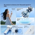thumbnail image 7 of XGFHYJEH Hand Held Fan, Mini Fan Handheld, Hand Held Fan Rechargeable, Portable Folding Hand Held Cooling Fan, 7 of 7