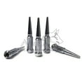 thumbnail image 5 of 24 Chrome 14x1.5 Spline Spike Lug Nuts For Chevy GMC Silverado Sierra 1500 + Key, 5 of 8