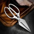 thumbnail image 2 of shyuyusa Kitchen Stainless Steel Multifunctional Scissors - For Cutting Food Chicken Fish Vegetables Large Kitchen Tool, 2 of 8
