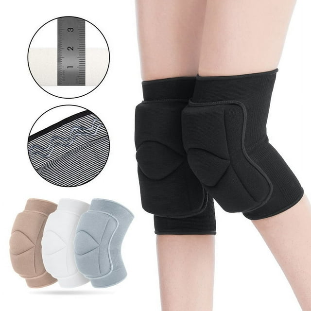 Rodilleras deportivas para hombre y mujer, cálidas y resistentes al frío, para baloncesto, ciclismo, correr, bailar, protección de rótula con esponja