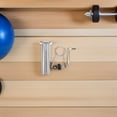 thumbnail image 4 of PTOOTP Rack De Almacenamiento Plateado Para Y Barra En Gimnasio Personal Con Acceso Fácil, 4 of 6