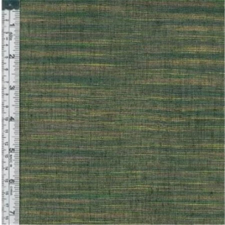 Textile Creations WR-002 Winding Ridge Fabric, Purple And Green Ikat With Slub, 15 yd.