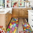 thumbnail image 4 of Kchsji Easter Kitchen Floor Mat Set 15.75x23.62+15.75x47.24" - Absorbent Non Slip Entrance Rug for Kitchen Bathroom Foyer Laundry Room, Party Favors Easter Holiday Decor Floor Mat Set for Home, 4 of 9