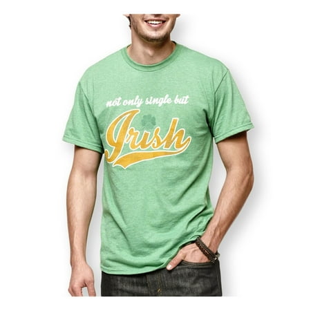 Delta Apparel Mens Not Only Single Graphic T-Shirt Green Medium Delta Apparel Mens Not Only Single Graphic T-Shirt Green Medium
