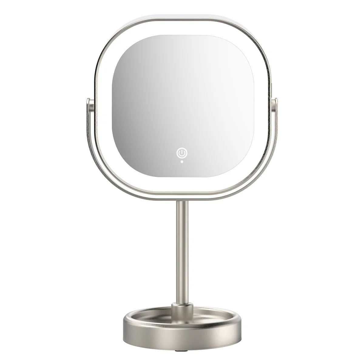 Conair Halo LED Double Sided 1x/10x Vanity Mirror 360° Rotation USB Rechargeable