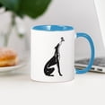 thumbnail image 4 of CafePress - Greyhound Mug/Butterfly - 11 oz Ceramic Mug - Novelty Coffee Tea Cup, 4 of 6