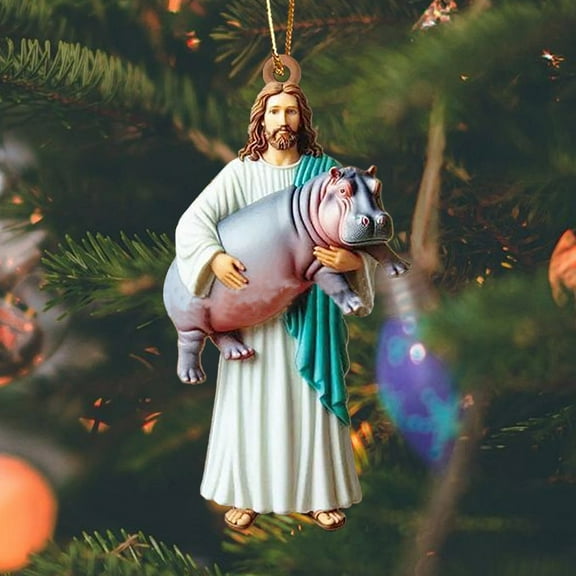 Clearance! Home Furnishing Decoration Charm | Hippo Toy Creative Decorative Ornaments Modern Wall Decor For Car Living Room Bedroom 3.9*3.9*0.4 in O