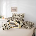 thumbnail image 6 of Homewish Geometric Stripes 7-Piece Twin Bedding Sets for Female Men Women,Retro Minimalist Bedding Comforter Set,Vintage Aesthetic Breathable Sheet Sets,Microfiber Bedroom Decor,Reversible, 6 of 8