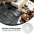thumbnail image 4 of 10 piezas de cuchillas de repuesto de cortador giratorio de 45 mm con estuche de almacenamiento Hojas de corte circulares para coser tela artesanías de papel de cuero, 4 of 7