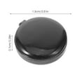 thumbnail image 2 of STOBOK 100Pcs Black Screw Hole Covers Plastic Hinged Caps for Cabinet and Furniture, 2 of 6