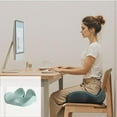 thumbnail image 2 of Dsscvnef Multiscenario Car Massage Cushion Ergonomic Memory Foam Seat Pad Comfortable Supportive Design for Enhanced Comfort Household Use and Wheelchair, 2 of 4