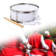 thumbnail image 6 of STARTIST 13" Snare Drum Music Drums Lightweight Educational Toy Musical Instruments Percussion Instrument for Boys Girls Kids Children White, 6 of 8