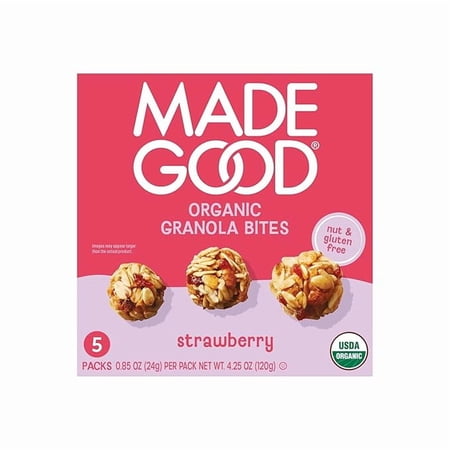 MadeGood Organic Strawberry Granola Minis 5ct x 0.85oz