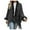 Black, variant on Vedolay Womens Cardigan Sweaters Solid Long Sleeve Open Front Long Cardigan Coat 2023 Black,One Size