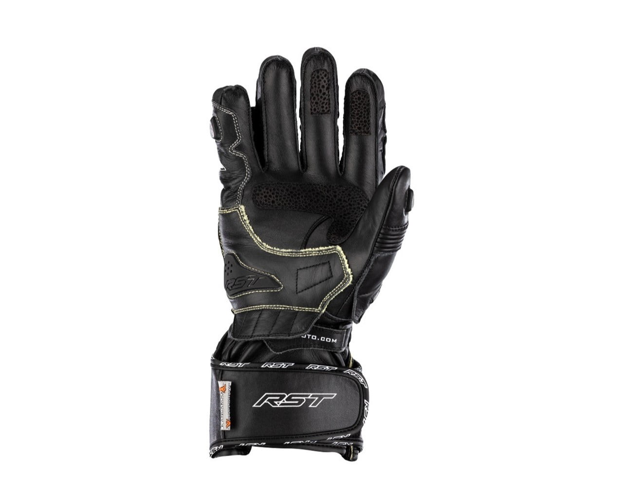 RST Tractech EVO 4 Leather Sport Motorcycle Gloves Black Medium