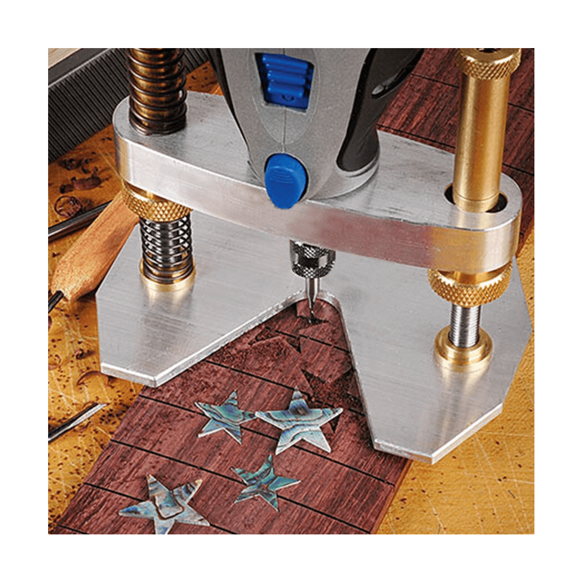 1 x Guitar Sound Hole Tool Base(A)-As Shown