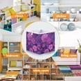 thumbnail image 5 of Foldable Fabric Storage Bin Home Cubes Clothing Organizer Bins Large Collapsible Box Basket for Home Organizer Lavender Bohemian Pattern, 5 of 7