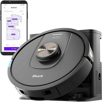 Enboya D60+ Robot Vacuum Cleaner with Self-Emptying Base, 9000Pa