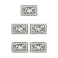 thumbnail image 3 of Destyer Floor Rug Soft Indoor Decor Wide Applications for Kitchen Doorway Bedroom Flower Rectangular 40x60cm 5Set, 3 of 6