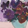 thumbnail image 2 of Dixon, Samuel 12x12 Gold Ornate Wood Framed with Double Matting Museum Art Print Titled - African Violet I, 2 of 4