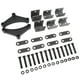 thumbnail image 1 of Kit de Colgador de Suspensión del Eje del Remolque en Tándem, Tuercas de Bloqueo Fácil de Usar El Kit de Colgador de Eje de Remolque Estable Para 3500 A 7000 lb EXLES, 1 of 7