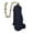 Black, variant on Basic Cotton Lead Rope w/Stud Chain Blue