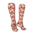 thumbnail image 3 of Honeii Tomatoes Print Calf Socks Sports Socks Seamless Toe, Trouser Socks,Knee High Long Socks for Women and Men-One Size, 3 of 8