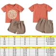 thumbnail image 7 of Baby Boy Summer Clothes Here Comes The Sun T-Shirts Tops Elastic Waist Shorts Set 2Pcs Toddler Casual Outfits, 7 of 7
