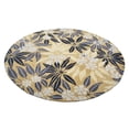 thumbnail image 2 of Rugsotic Carpets Hand Tufted Wool Eco-Friendly Area Rugs - 8'x8', Round, Gold, Modern Contemporary Design, High Pile Handmade Anti Skid Rugs for Living Room, Bed Room (K00651), 2 of 6
